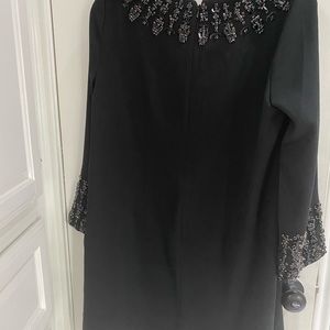 Black cocktail dress